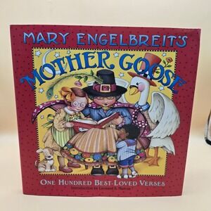 Mary Engelbreit Mother Goose One Hundred Best-Loved Verses Hardcover 2005 Book‎